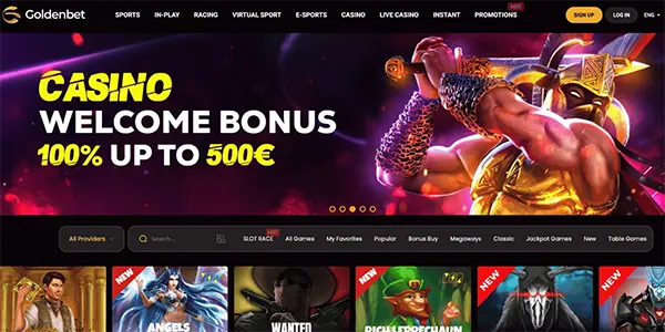 Goldenbet bonus offers